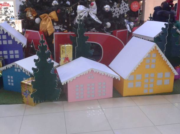 3D фигуры (хардпостеры), декорации, объемные напольные буквы (световые, не световые), фотография 3