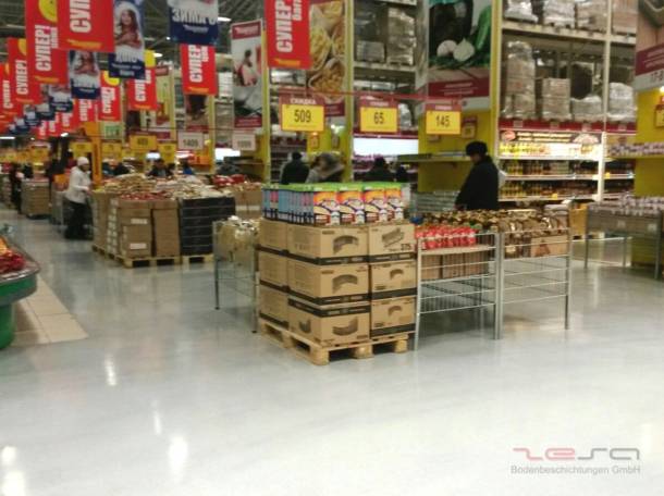 Наливные промышленные полимерные полы, фотография 10