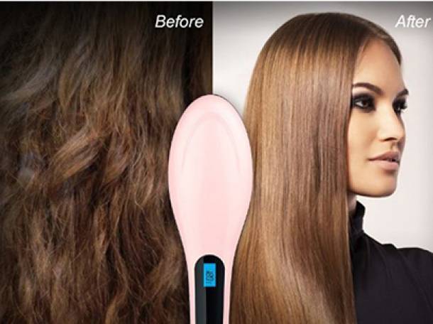 Расческа выпрямитель FAST HAIR STRAIGHTENER, фотография 3