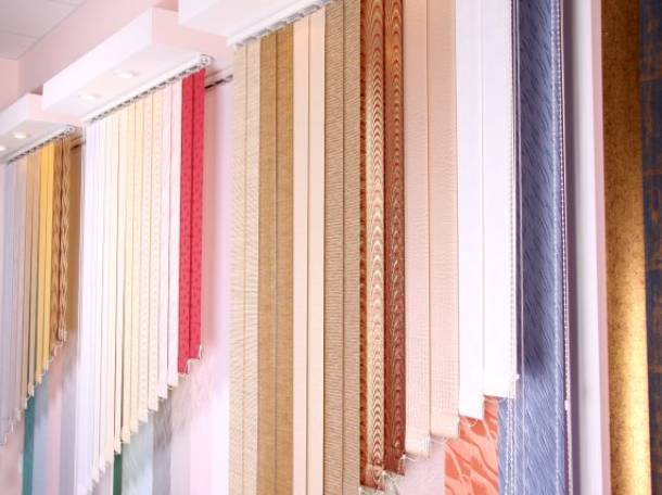 Жалюзи вертикальные тканевые, фотография 2