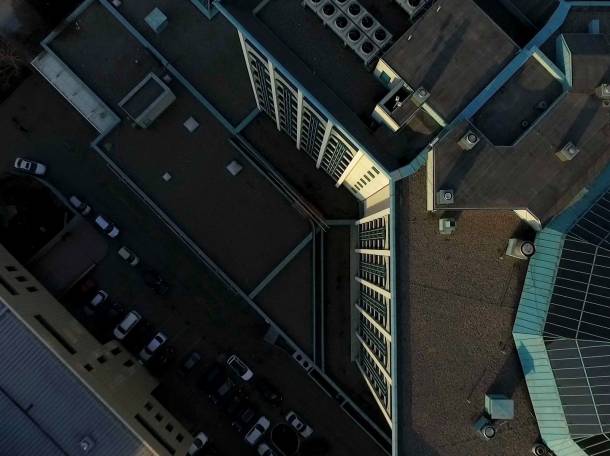 Съемки объекта, здания с воздуха в Алматы, фотография 2