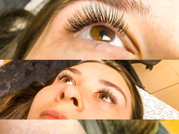 Наращивание ресниц 2000 тг, фотография 1
