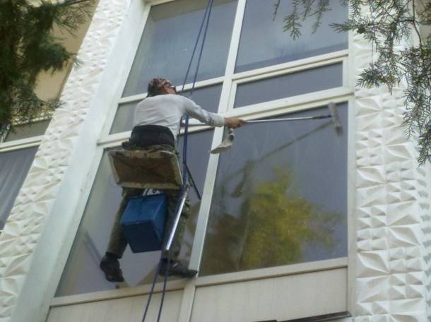 Мытье окон, фотография 4