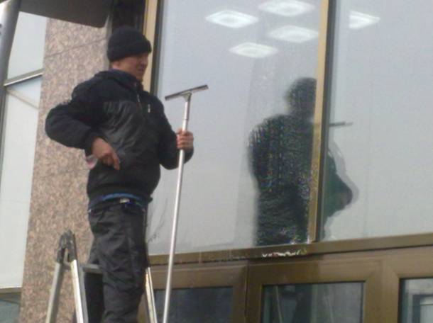 Мытье окон, фотография 5