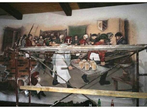 Разработка дизайн-проектов; картины маслом; роспись стен; декор лепнин, фотография 4