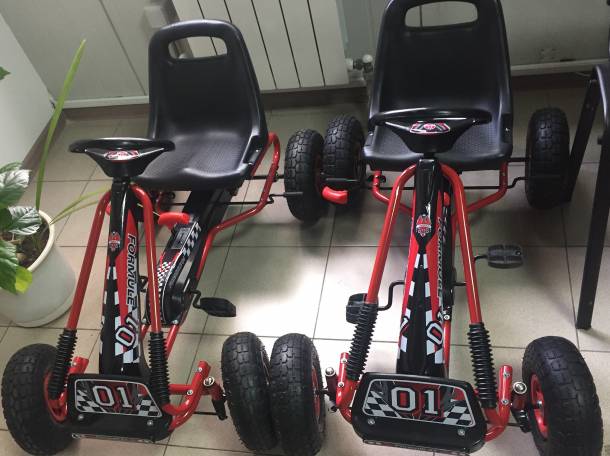 Картинг детский педальный веломобиль, фотография 1