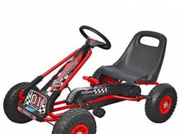 Картинг детский педальный веломобиль, фотография 2