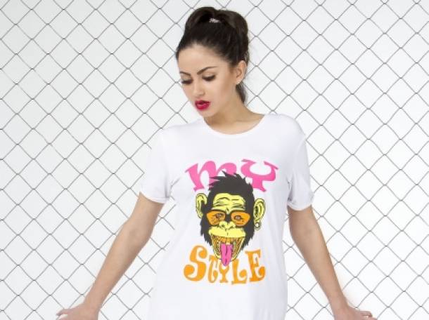 Туники и футболки Street Style с модными принтами  , фотография 1