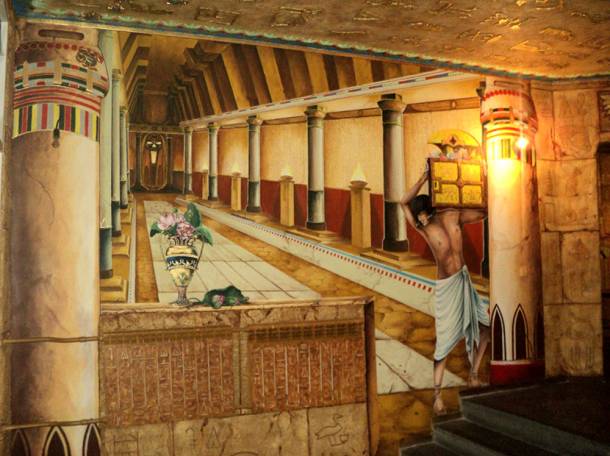 Роспись на стенах и потолках, барельеф, картины, портрет..., фотография 5