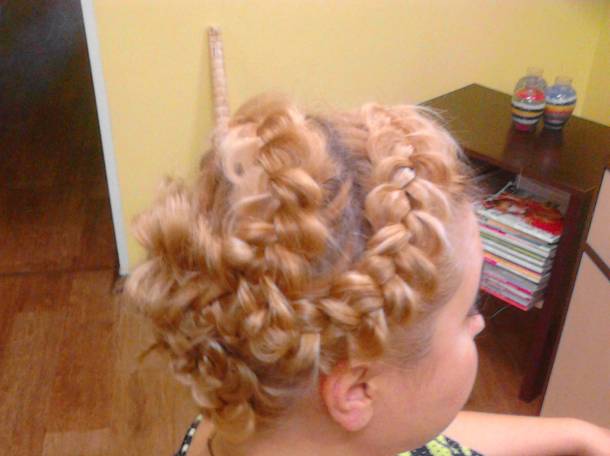 Плетение, прически. , фотография 9