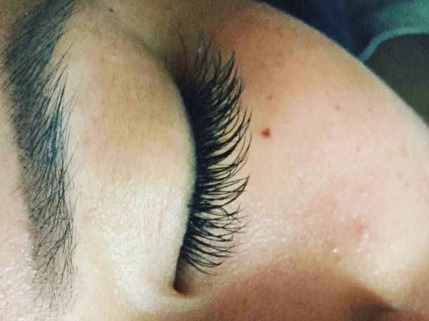 Наращивание ресниц, фотография 1