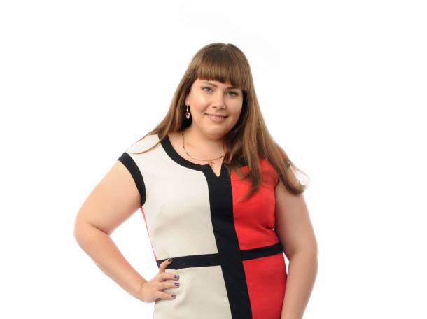 Женские платья и блузки большого размера, фотография 3