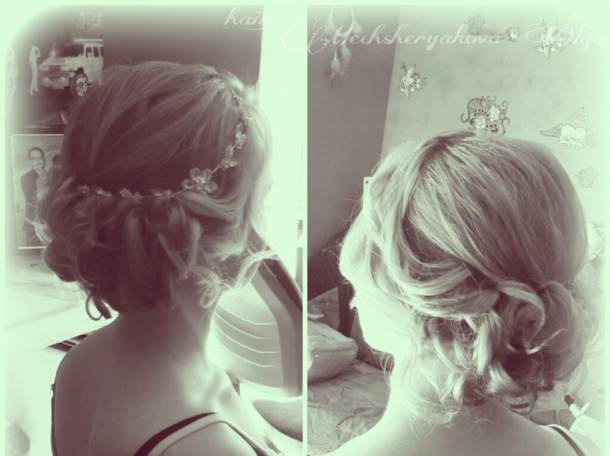 Свадебные и вечерние прически с выездом на дом , фотография 12