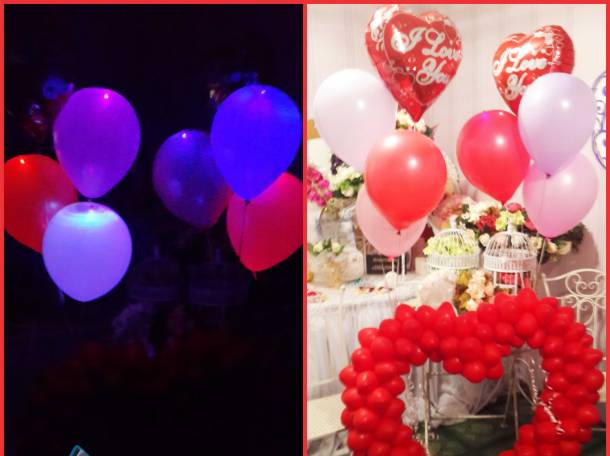 Фигуры из шаров, цифры из шаров, фотография 2