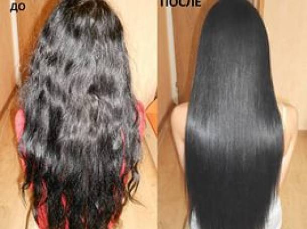 Кератиновое выпрямление волос, наращивание ресниц, сахарная депиляция, фотография 4