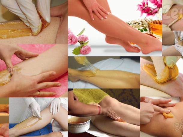 Кератиновое выпрямление волос, наращивание ресниц, сахарная депиляция, фотография 7