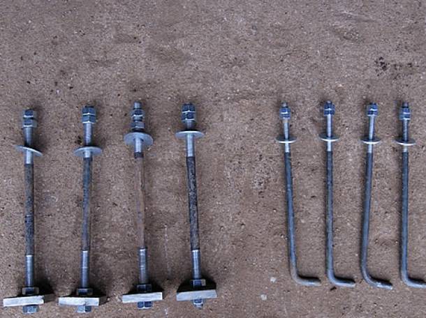 Болты фундаментные с анкерной плитой ГОСТ, фотография 1