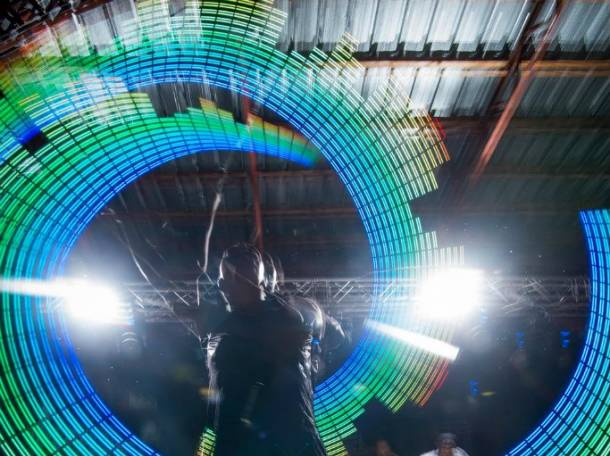 Световое  и огненное шоу Adrenaline , фотография 3