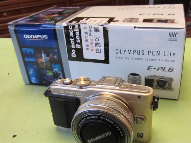 Системный фотоаппарат Olympus PEN E-PL6 kit 14-42 mm 1400 000 тенге, фотография 1