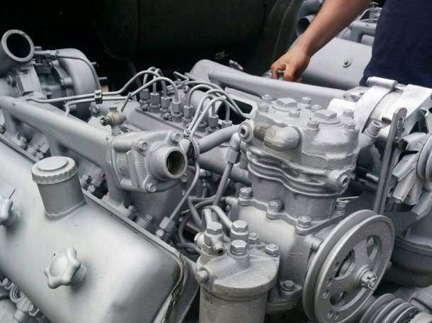 Двигатель ЯМЗ-238НД3 с турбонаддувом., фотография 2