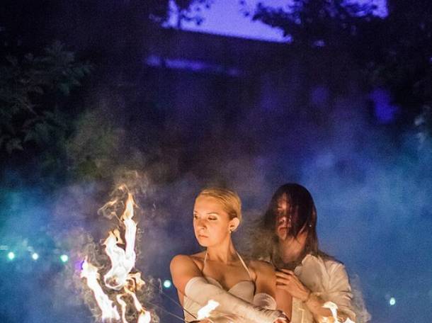 Огненное шоу Duo от TESLA Art Lab  , фотография 3