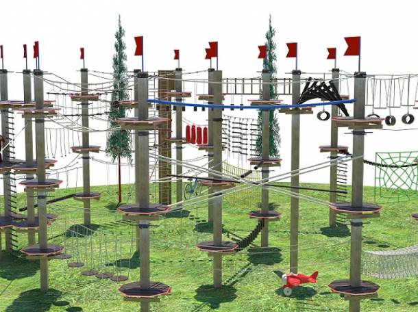 Веревочные парки/канатные мосты от производителя, фотография 2