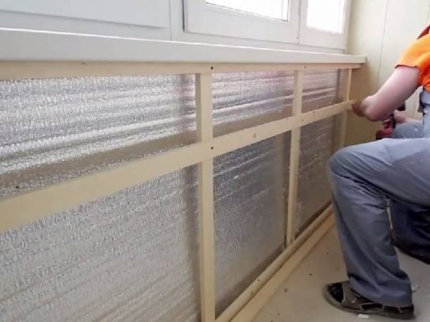 Утепление, обшивка балконов, фотография 3