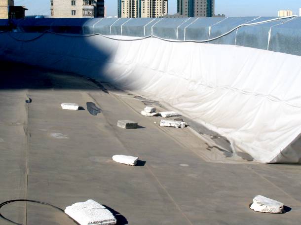 Кровля. Протан. Мягкая кровля. Гидроизоляция.ПВХ мембраны Protan.Монтаж., фотография 1