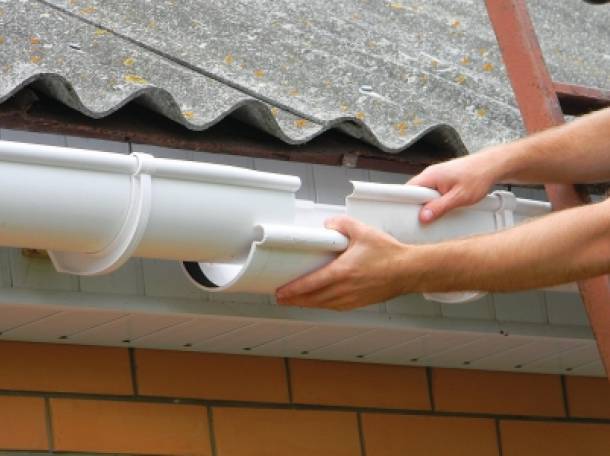 Ремонт водосточных систем, фотография 1