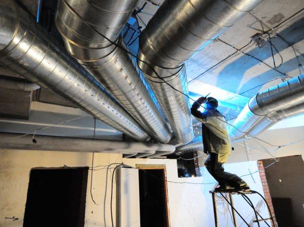 Монтаж систем вентиляции, фотография 1