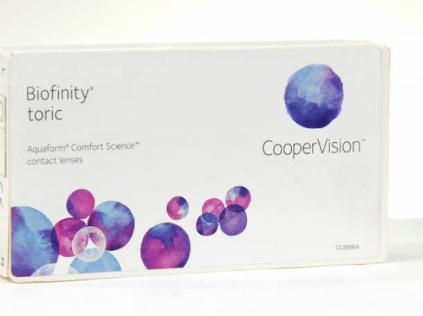 Линзы для коррекции астигматизма. Biofinity Toric., фотография 1