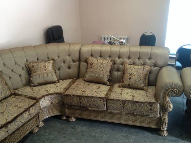 Продам новый угловой диван с креслом и столом, Турция, фотография 3