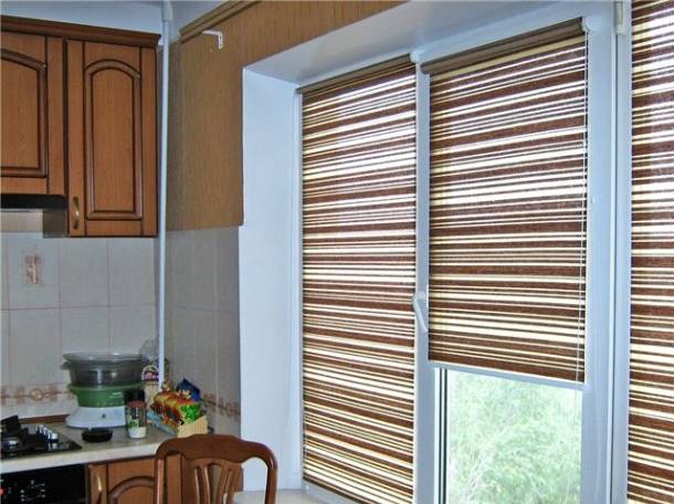 Рулонные шторы. Жалюзи. Карнизы от производителя, фотография 1