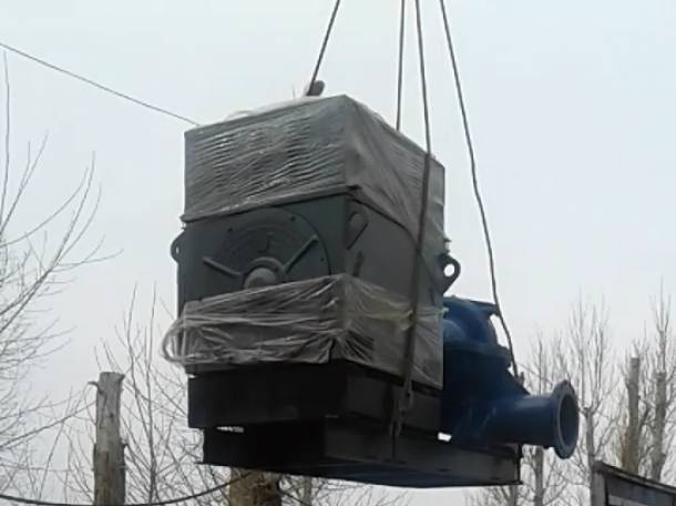 1Д Насос 1600-90 с электро двигателем 520 кВт; 380В; 1500 об/мин, фотография 3