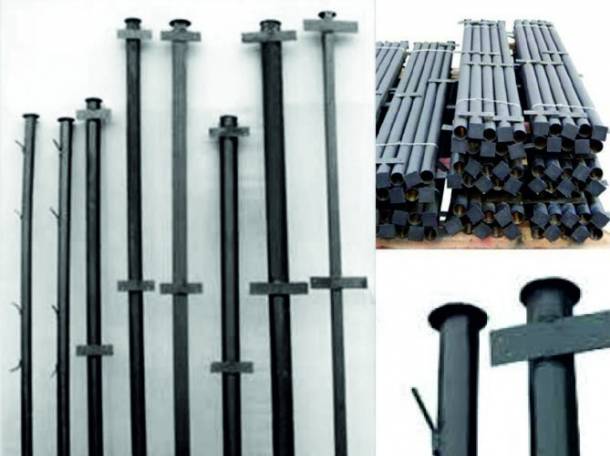 Столбы металлические для забора с доставкой, фотография 1