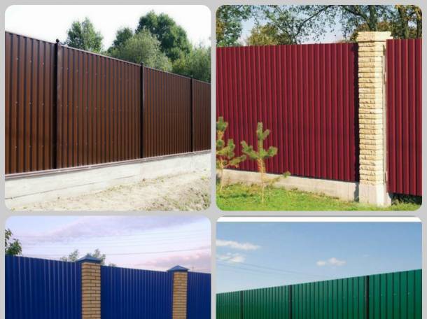 Профилированный лист для забора и крыши, фотография 1