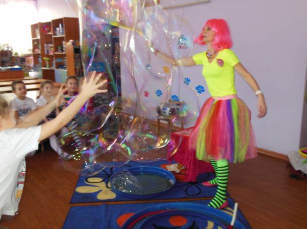 шоу мыльных пузырей, фотография 3