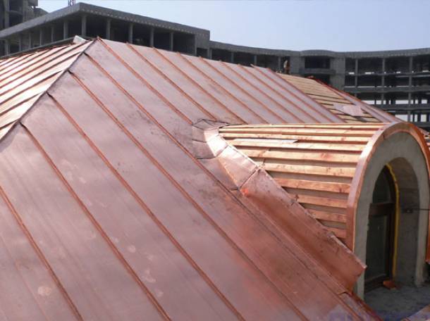 Фальцевая кровля, фотография 1