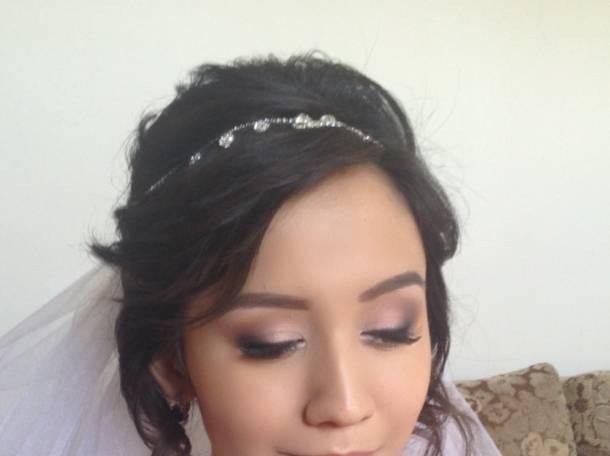 Свадебный макияж и прическа с выездом, фотография 4