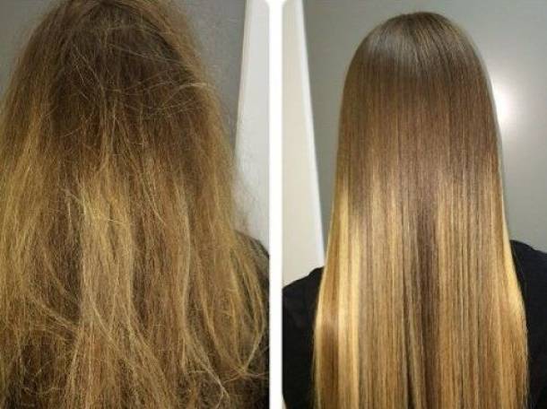 Ламинирование и кератиновое выпрямление волос с выездом, фотография 1