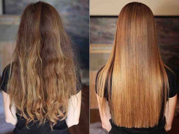 Ламинирование и кератиновое выпрямление волос с выездом, фотография 4