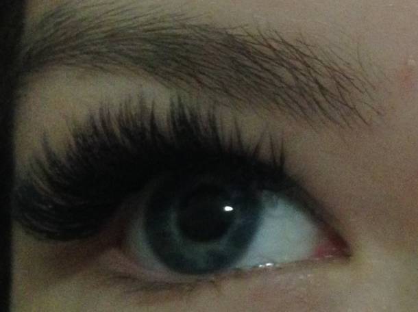 наращевание ресниц, фотография 3