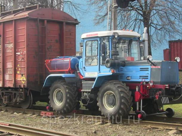 Мотовоз (локомобиль) маневровый ММТ-2 на базе трактора ХТЗ-150К-09-25 , фотография 1