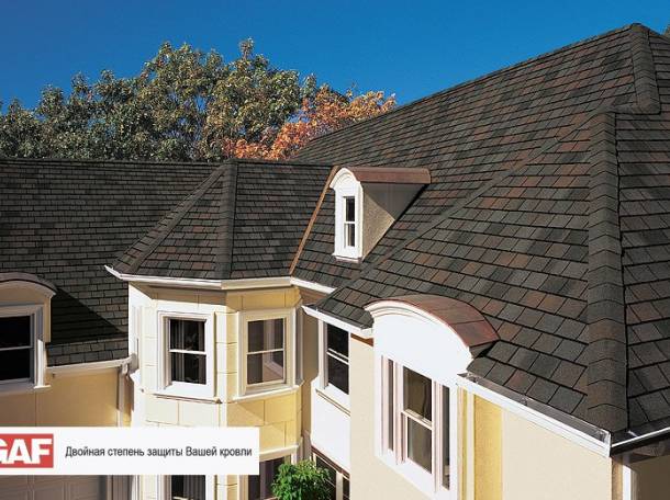 Битумная черепица GAF от компании 