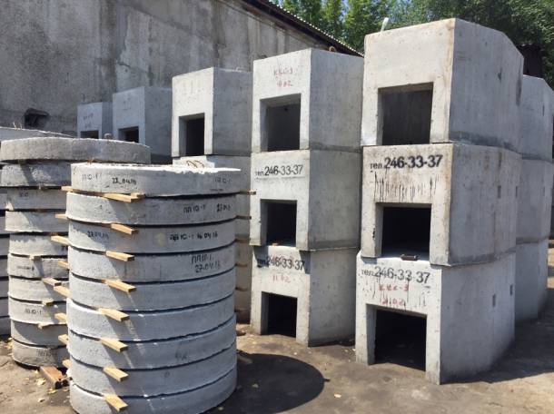 Колодец. Септик железобетонный. Железобетонные изделия. КО-6, фотография 8