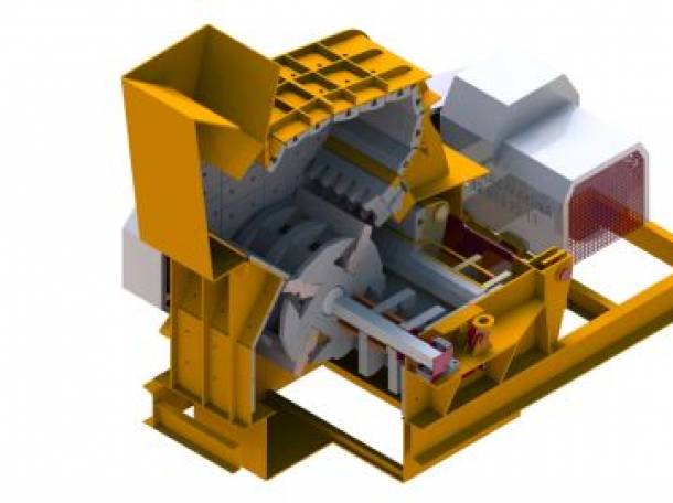 Вторичная ударная дробилка ДМК, фотография 4