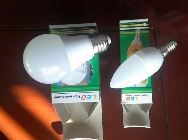 Светодиодная лампа Е14 7Вт, фотография 6