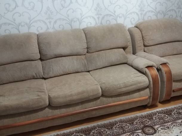 Продам диван и кресло раскладные в отличном состоянии., фотография 3