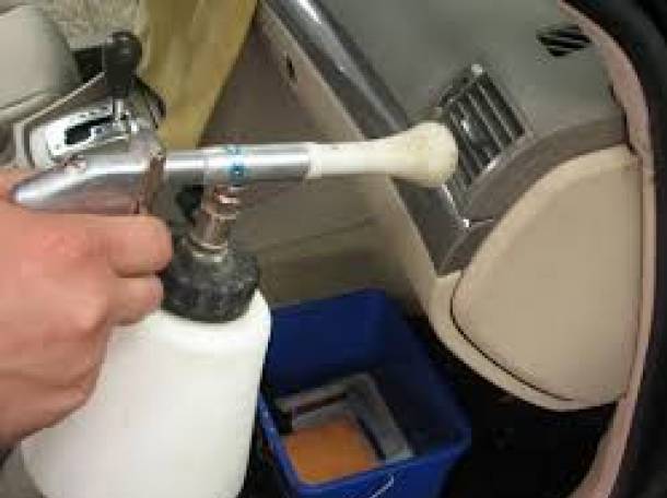 Химчистка автомобиля, фотография 1