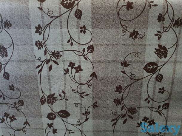 Клеенка скатерть с листочками, производство Турция, фотография 3